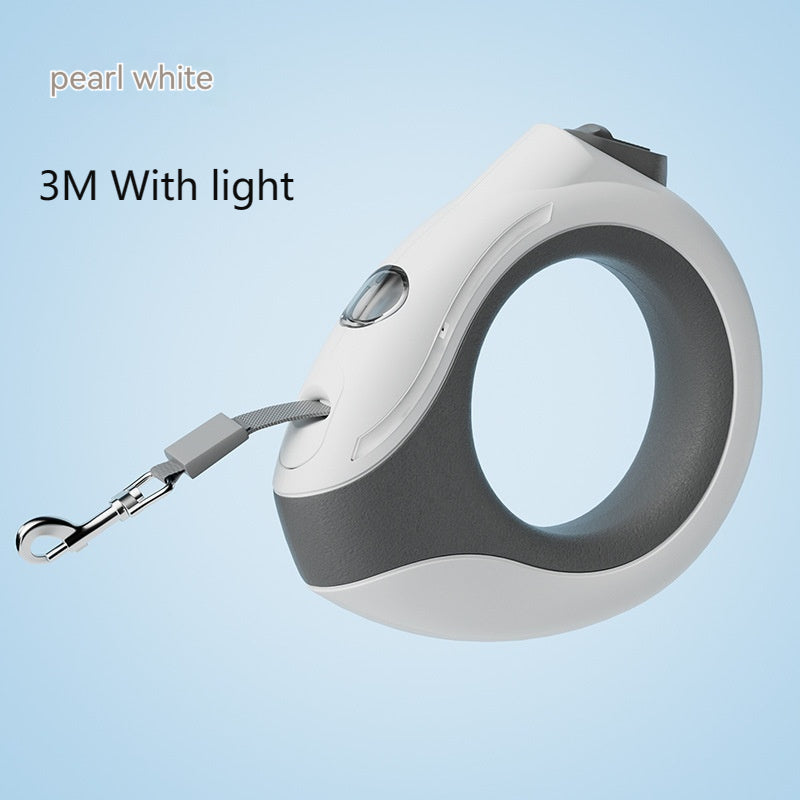 Automatic Luminous Leash With Ring Light