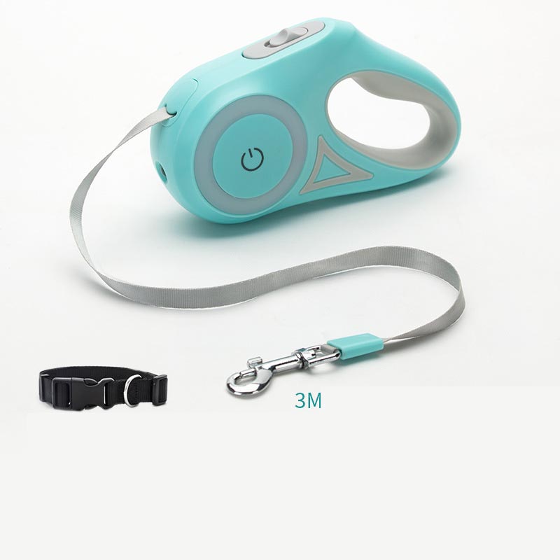 Retractable Pet Spotlight Automatic Dog Leash