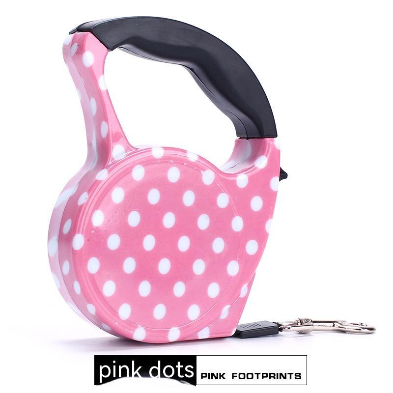 The Stylish Choice. Patterned Retractable Dog Leash | Heavy-Duty Walking Lead with Designer Prints