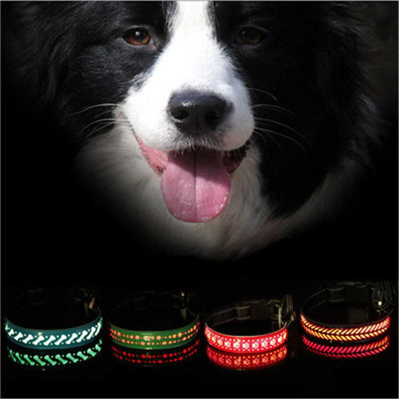 LED Designer Pet Collar - High-Visibility